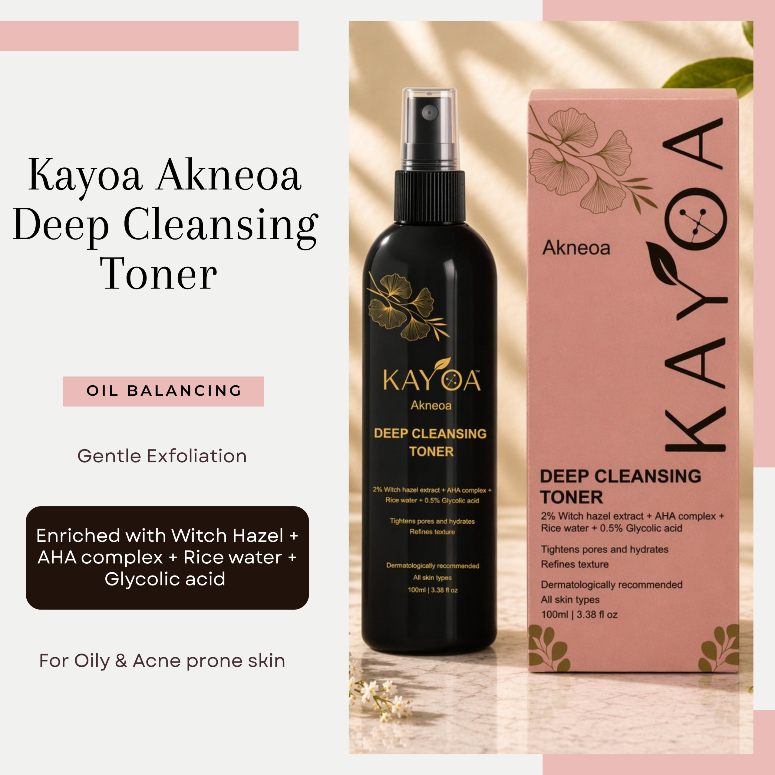 KAYOA Akneoa Deep Cleansing Toner