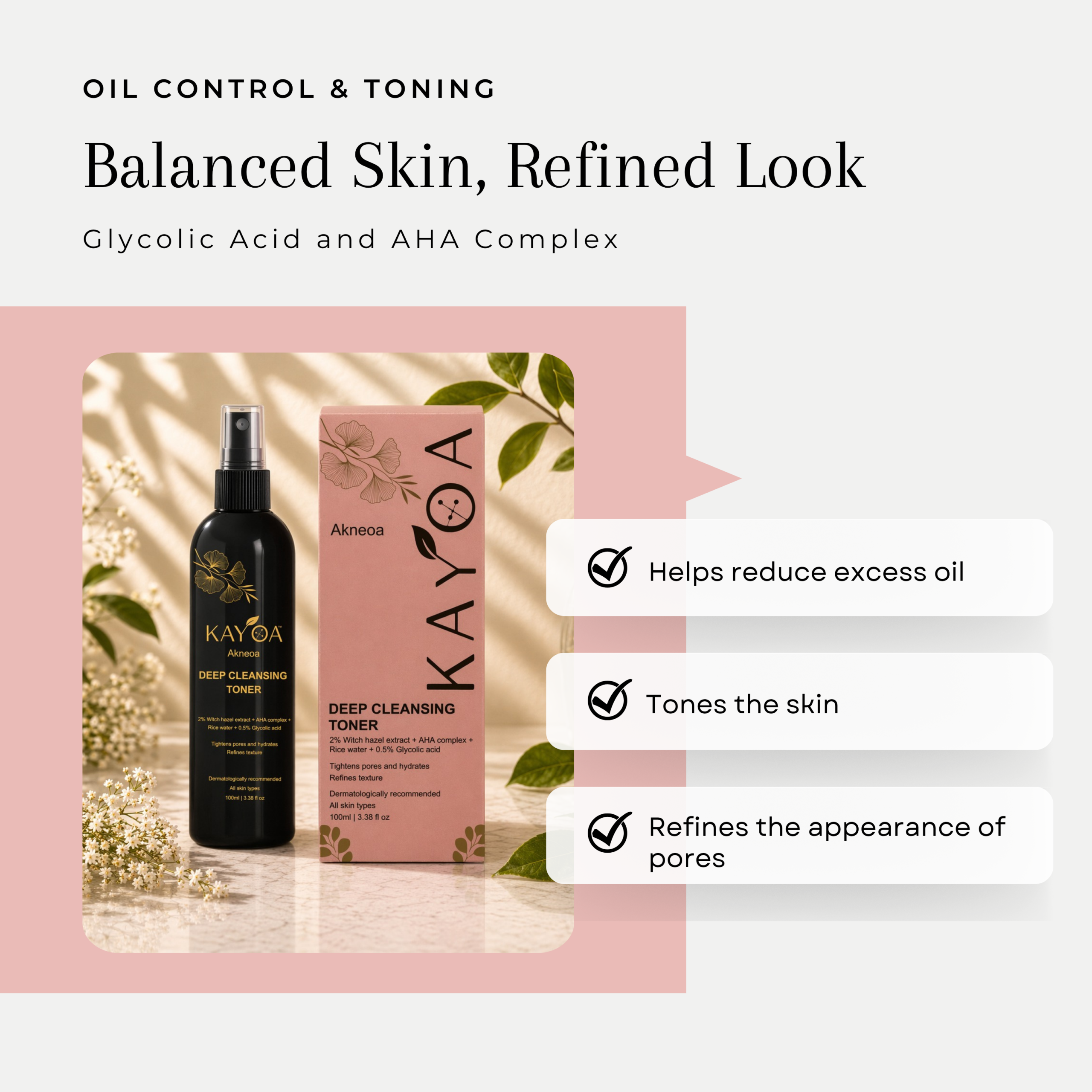 KAYOA Akneoa Deep Cleansing Toner - Image 4