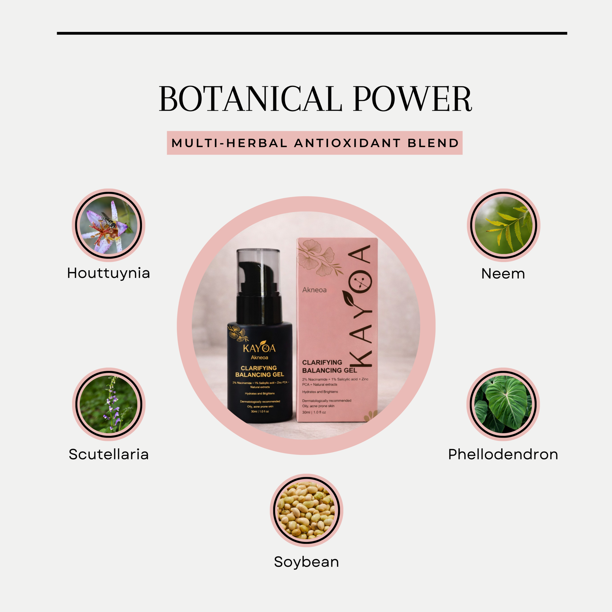 KAYOA Akneoa Facial Clarifying & Balancing Gel - Image 4
