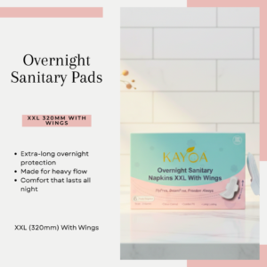 KAYOA Winged Comfort Sanitary Napkins (280 mm)