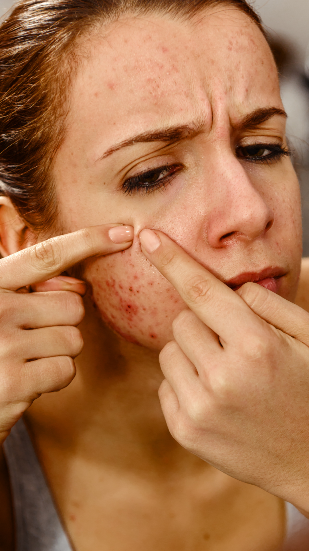 Acne → Clear Skin
